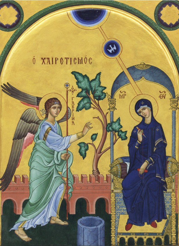 20-Благовещение. Современная икона